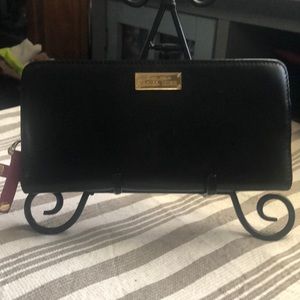 Henri bendel wallet in black